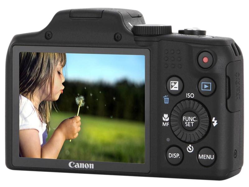 Câmera Digital Canon PowerShot SX170 IS 16MP - LCD 3” Zoom Óptico
